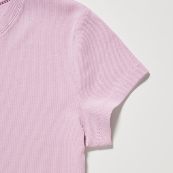 Pink Women Uniqlo Mini Short-Sleeve T Shirts | 1456-AOZKN