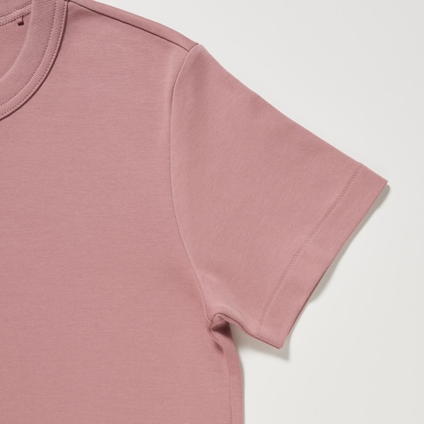 Pink Women Uniqlo U Crew Neck Short-Sleeve T Shirts | 8150-BMRHN