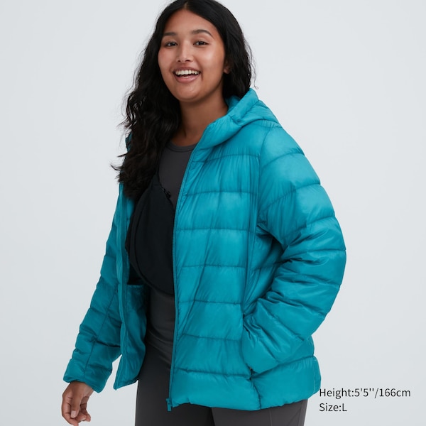 Turquoise Women Uniqlo Ultra Light Down Parka | 5642-NWSAG