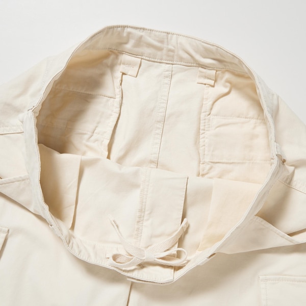 White Men Uniqlo Cargo Pants | 8143-WNCIS