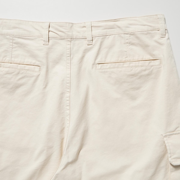 White Men Uniqlo Cargo Pants | 8143-WNCIS