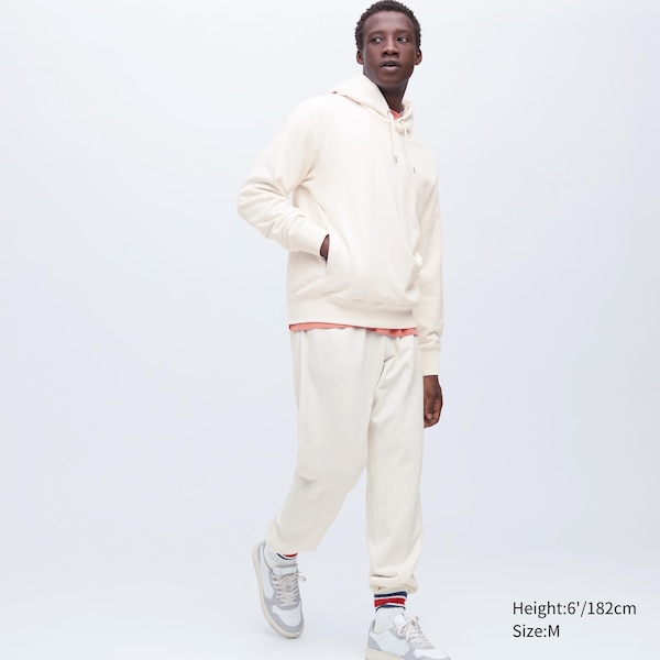 White Men Uniqlo Sweatpants | 8571-XAKPD