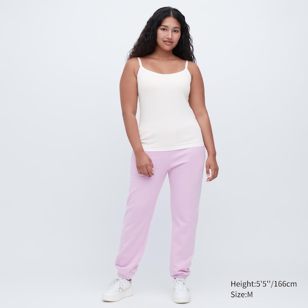 White Women Uniqlo AIRism Camisole Bra Tops | 4209-YDWGV