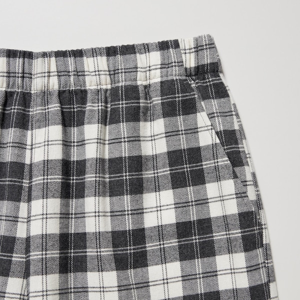 White Women Uniqlo Flannel Pants | 4387-BDAOZ