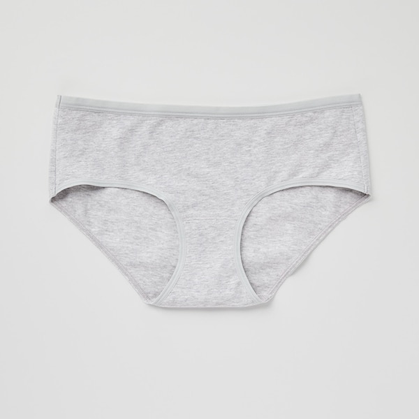 White Women Uniqlo Plain Hip Huggers Briefs | 6713-TFYVD