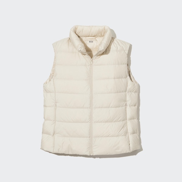 White Women Uniqlo Ultra Light Down Vest | 7092-UGPVQ