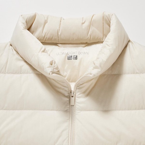 White Women Uniqlo Ultra Light Down Vest | 7092-UGPVQ