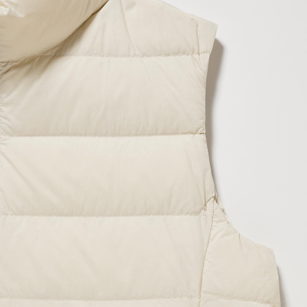 White Women Uniqlo Ultra Light Down Vest | 7092-UGPVQ