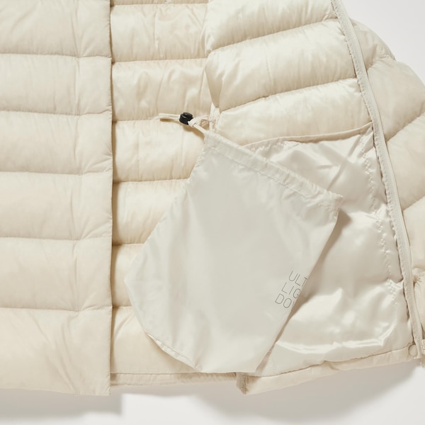 White Women Uniqlo Ultra Light Down jackets | 9508-YMJHT