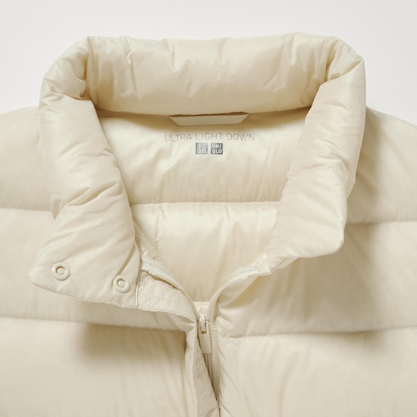 White Women Uniqlo Ultra Light Down jackets | 9508-YMJHT