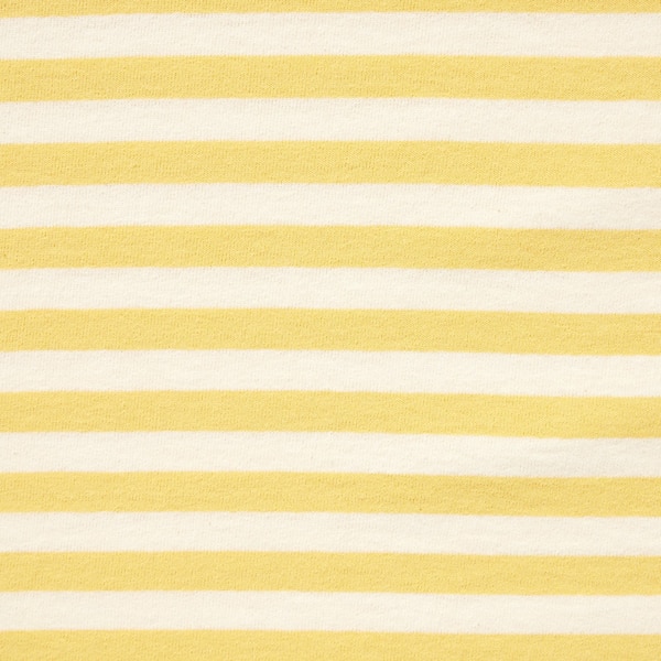 Yellow Men Uniqlo Oversized Striped Half-Sleeve T Shirts | 7504-INPHL