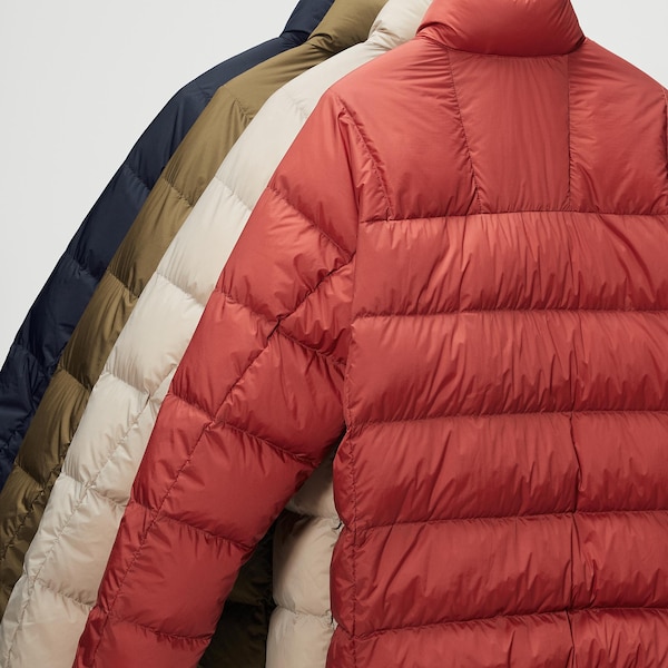 Yellow Men Uniqlo Ultra Light Down jackets | 2354-QZPNJ