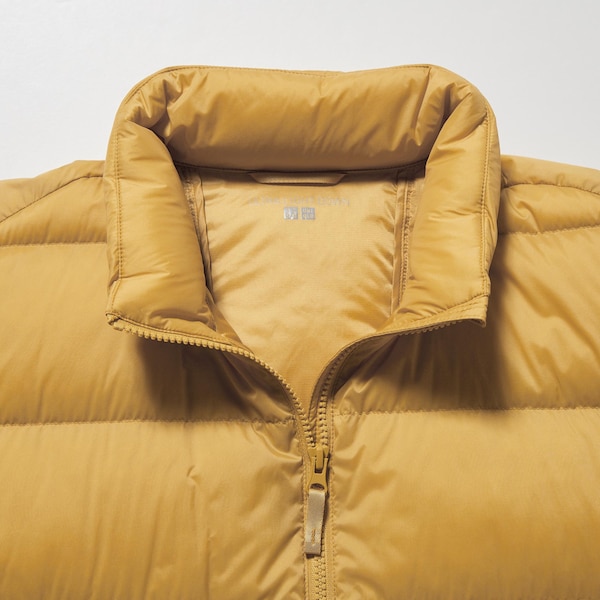 Yellow Men Uniqlo Ultra Light Down jackets | 2354-QZPNJ